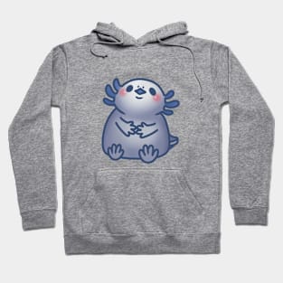 Cute Gray Axolotl Hoodie